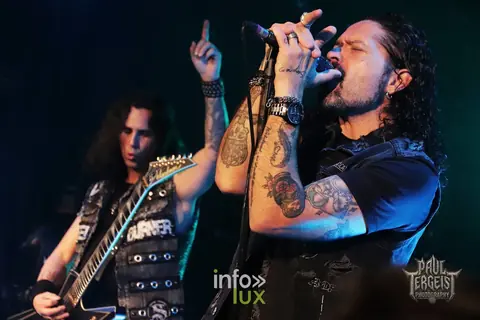 Gus G et Ronnie Romero au Spirit of 66 à Verviers : deux sets solo et une heure de Rainbow, Sabbath et Ozzy en rappel (photos)