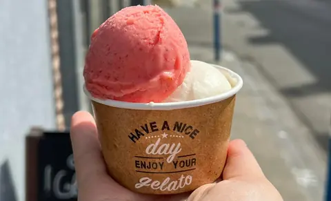 Les glaces de chez Battista